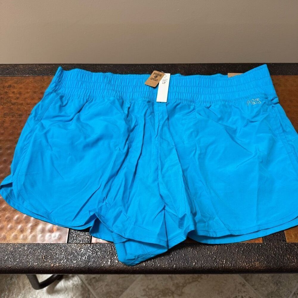 NWT PINK campus active running shorts xxl